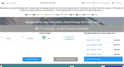 Desktop Screenshot of easyvoiturage.com